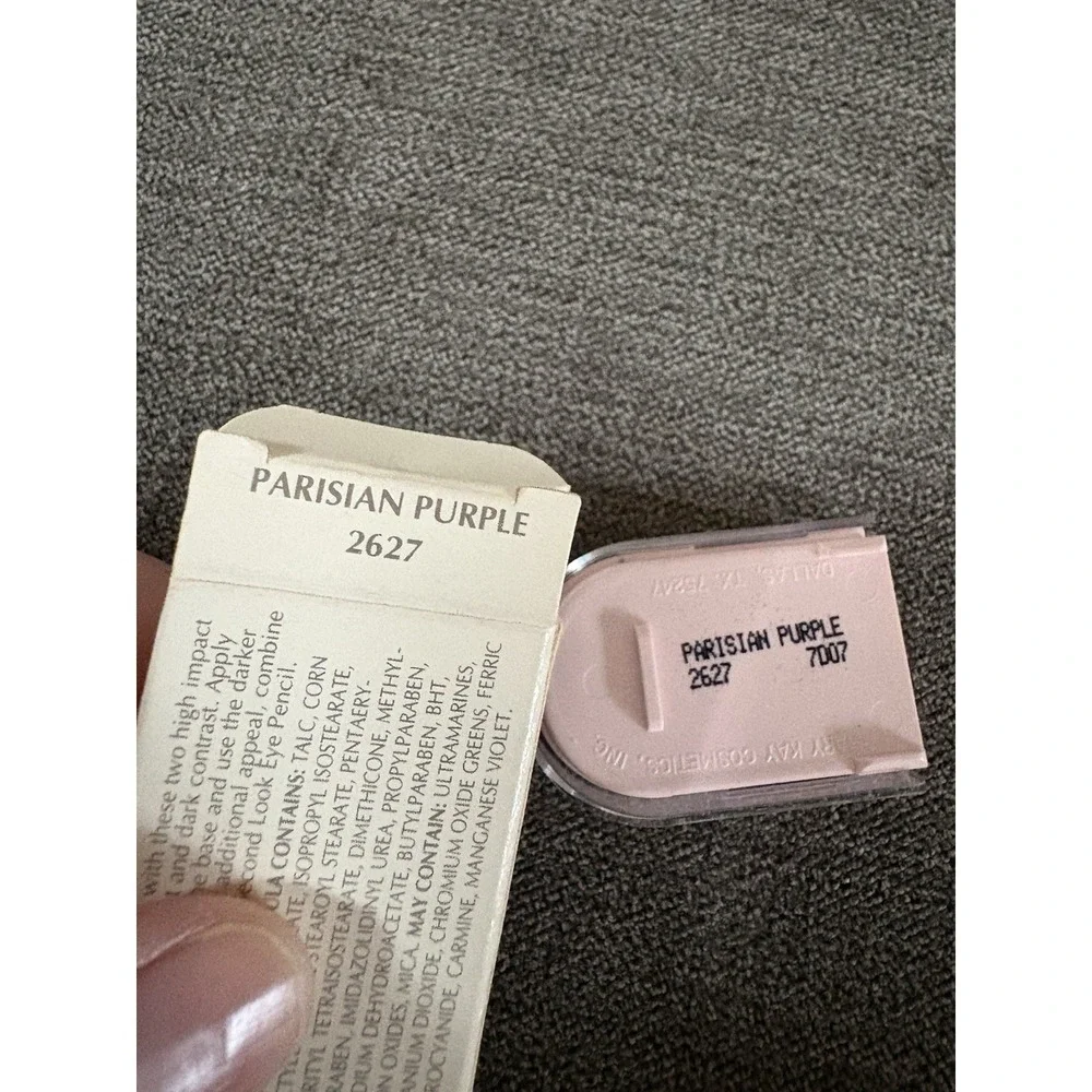 Mary Kay Vintage Second Look Eye Color Duo Parisian‎ Purple 2627 NIB